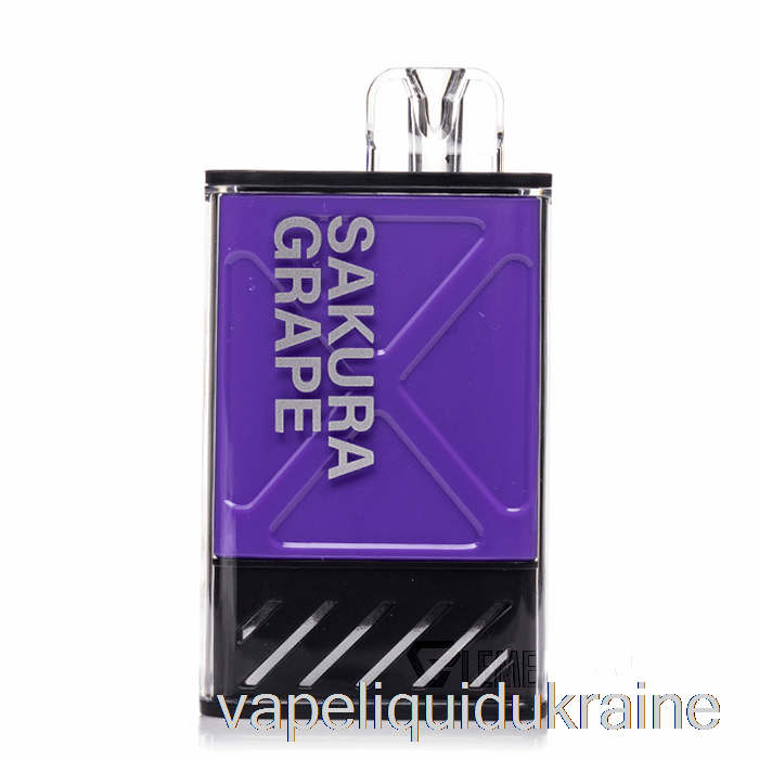 Vape Liquid Ukraine Instabar ULTRA 12000 Disposable Sakura Grape